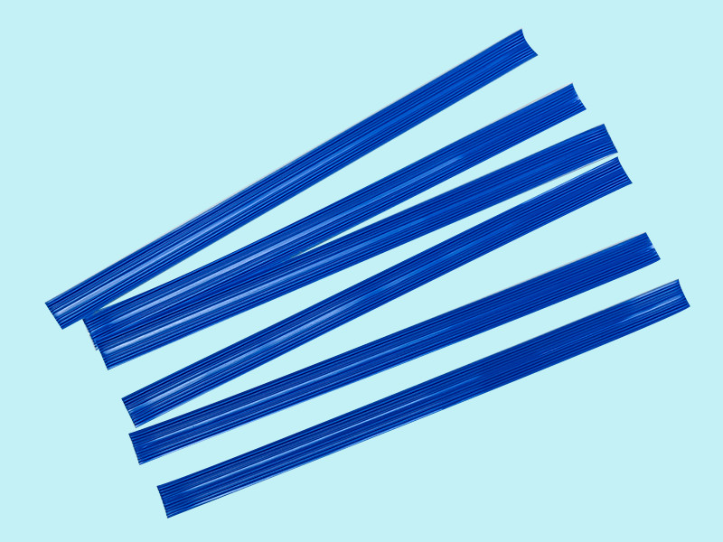 Cinta de alambre azul de ocho núcleos